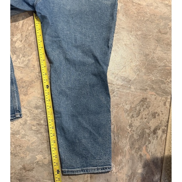 American Eagle Jeans Women's 14 Short Strigid Mom Jean Denim Distressed Stretch - Picture 6 of 6